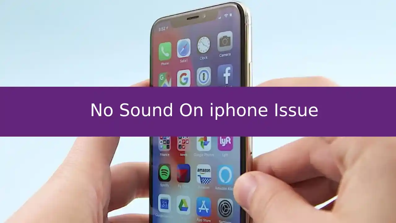 no sound on iphone issue 2