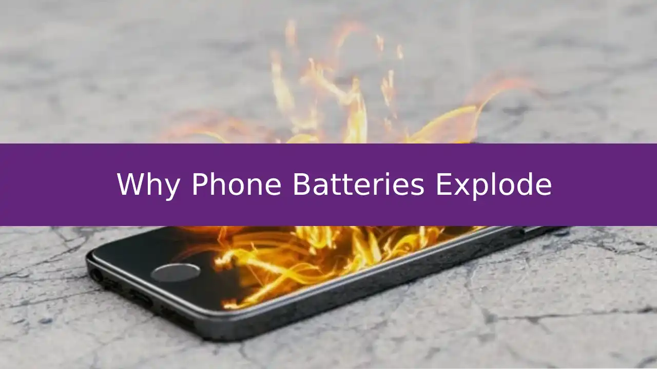 چرا باتری موبایل منفجر میشه